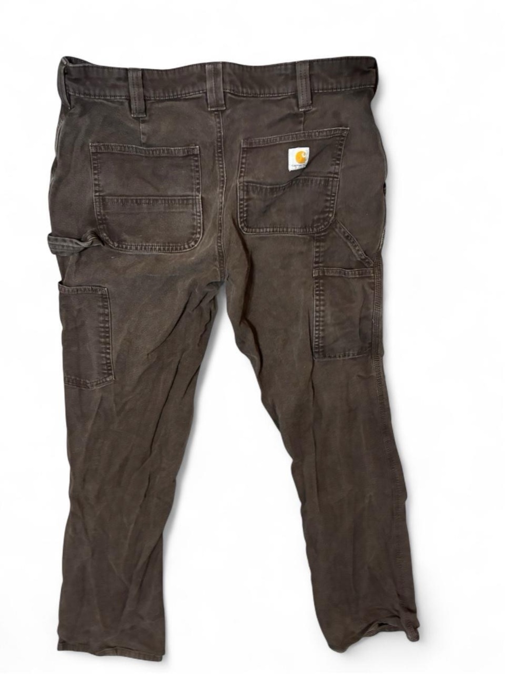 Women's vintage Carhartt brown cargo carpenter pants